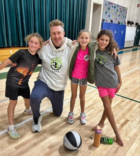 Mike Romps with his students - Certified Health Coach Near Me